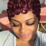 Short fringe wig