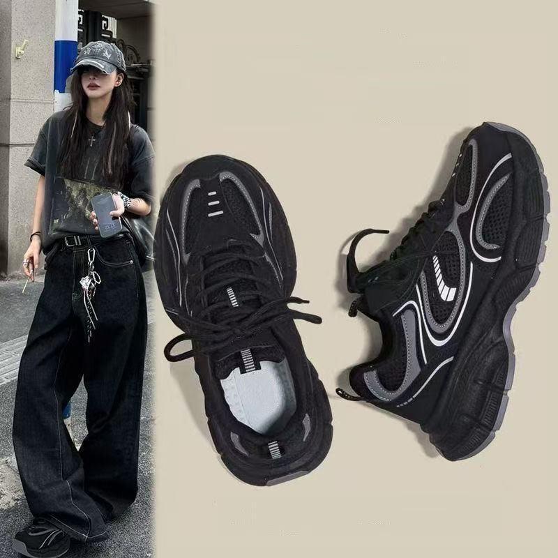 WhatsApp Image 2026-06-13 at 08.49.49 Women Popular niche black dad shoes for women - Image 1