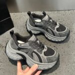 Womens hollow-out Dad shoes 2026 summer