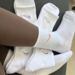 Nike white socks - Image 2