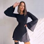 Long sleeved round neck for women - Image 3