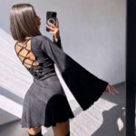 Long sleeved round neck for women - Image 2