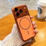 Apple magnetic phone case 16 matte protective cover - Image 9