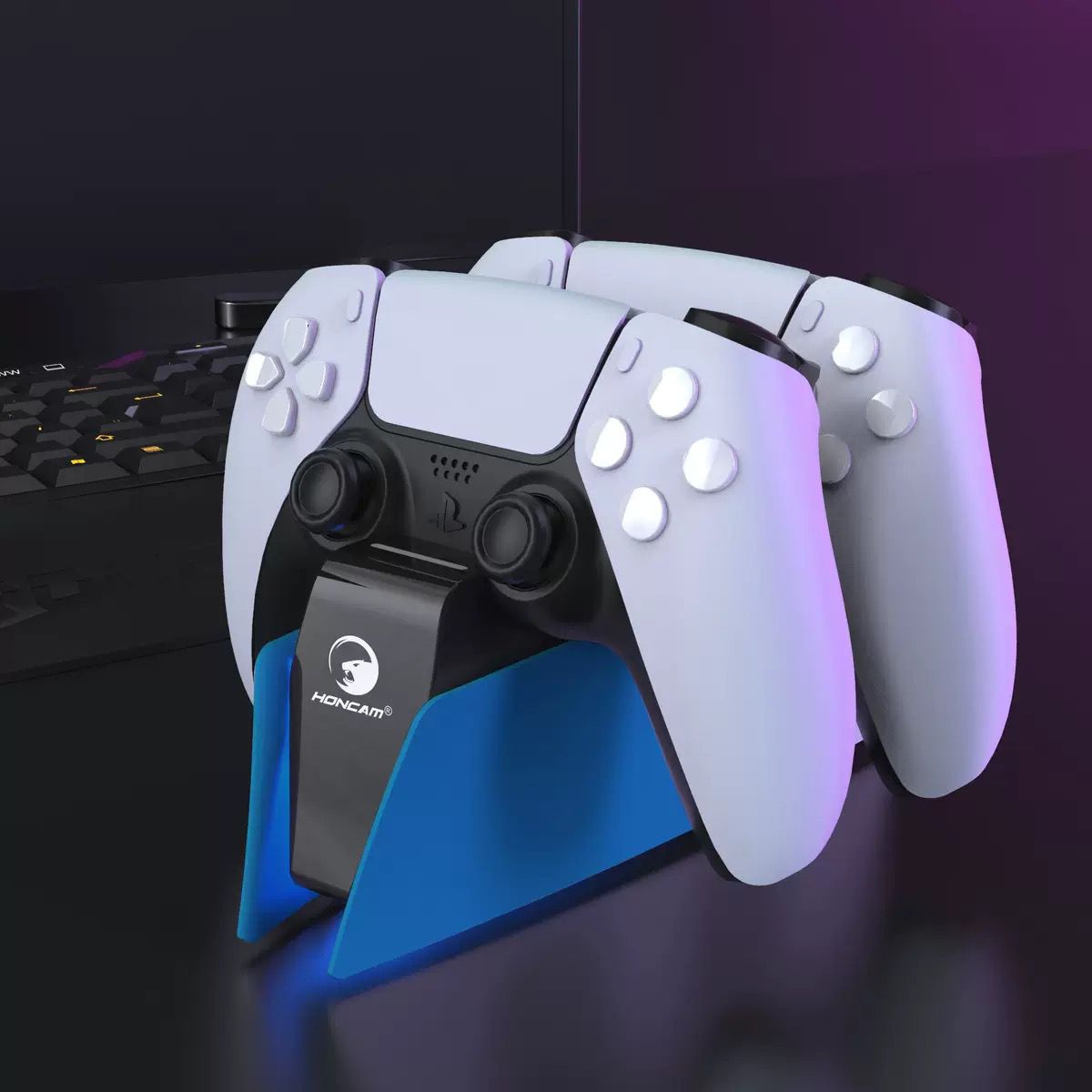 WhatsApp Image 2026-06-25 at 22.21.00 PS5 Dual Controller Charging Dock / DualSense Charging Station - Image 1