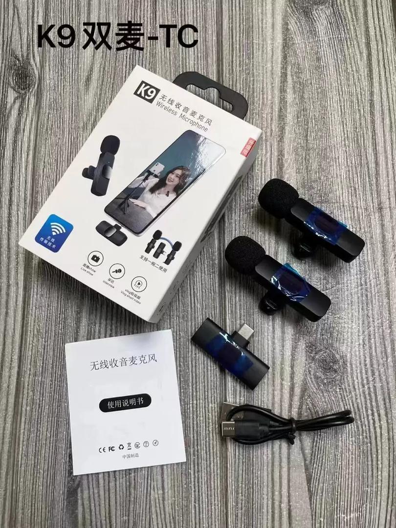 WhatsApp Image 2026-06-25 at 22.21.35 K9 wireless microphone - Image 1