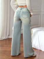 Women fashion denim jean - Image 2