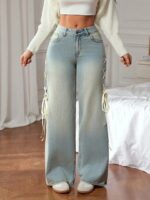 Women fashion denim jean - Image 5