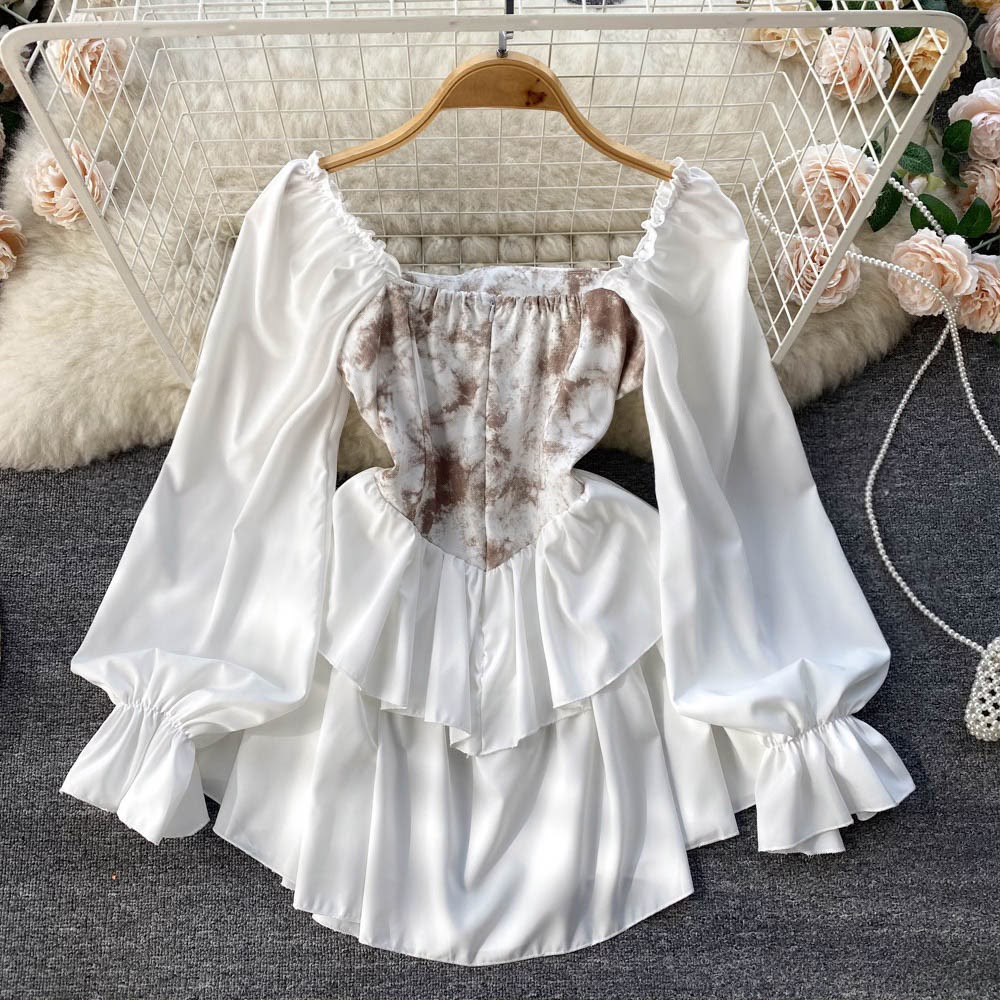 WhatsApp Image 2026-07-15 at 21.58.28 (1) Ruffled mid length puffy dress - Image 1