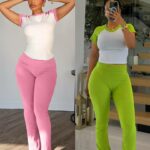 Two piece set yoga, sports and fashion