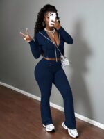 Sweatshirt casual fit two piece - Image 3