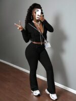 Sweatshirt casual fit two piece - Image 4