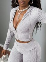 Sweatshirt casual fit two piece - Image 5