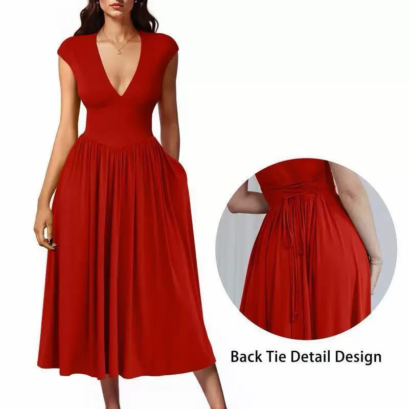 WhatsApp Image 2026-08-26 at 10.14.45 New style women's long dress custom Fashion - Image 1